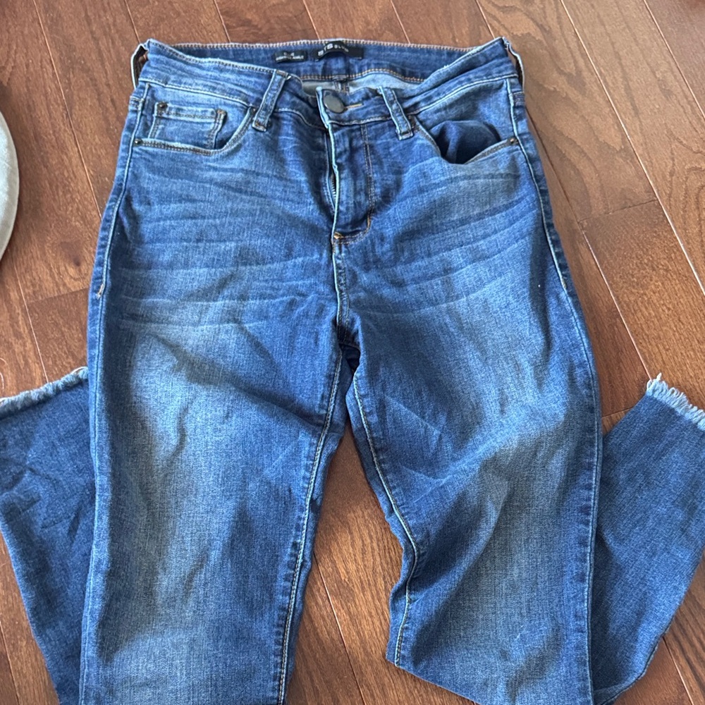 STS Blue Dark Blue Ankle Jeans
